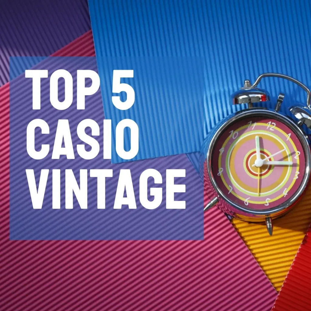 Top Cinco  Casio Vintage