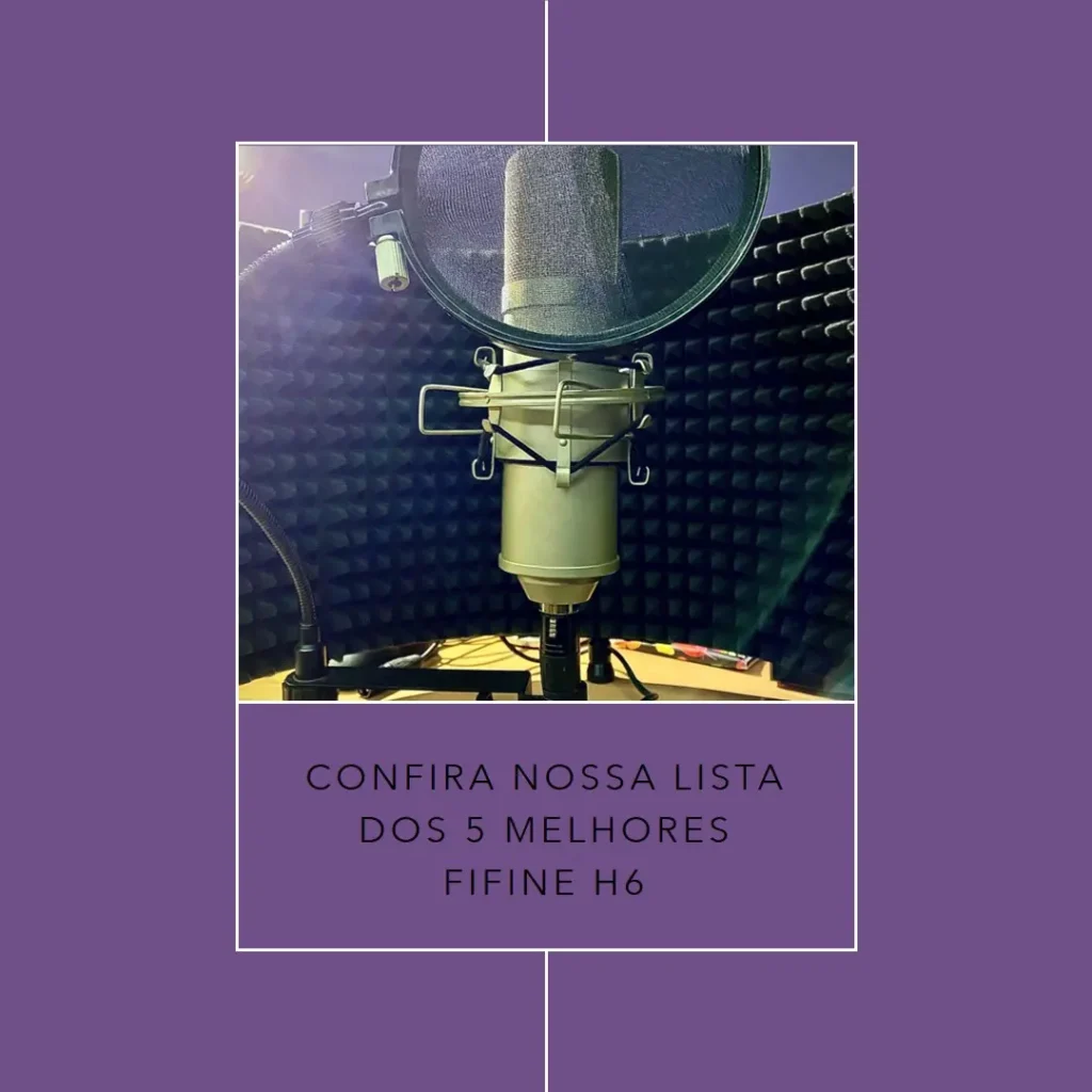 Lista de 5 Melhores:  fifine h6