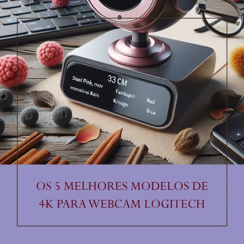 Cinco Melhores Modelos de  4k pro webcam logitech