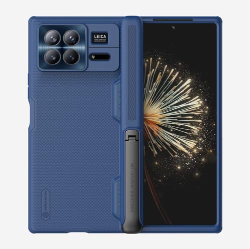 Capa para Xiaomi Mix Fold 3 5G - Case Escudo Super Congelado É ótimo na mão,Azul