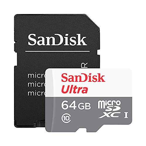 Cartao de Memoria Sandisk Ultra Microsdxc Uhs-I Card With Adapter – 64Gb