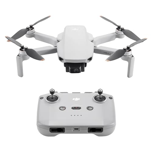 DJI Mini 2 SE, mini drone leve com vídeo QHD, transmissão de vídeo máxima de 10 km, tempo de voo de 31 minutos, menos de 249 g, retorno automático para casa, drone cardan de 3 eixos com EIS, drone com