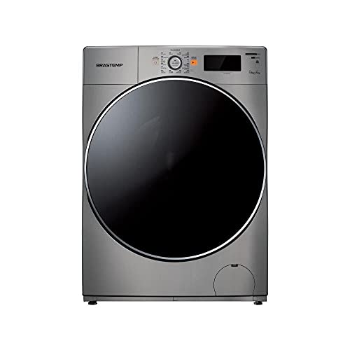 Lava e Seca Brastemp 10Kg com Ciclo Tira Manchas Pro e Ciclo 1h Pronto para Vestir Inox BNQ10AS 220V