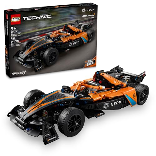 LEGO Set Technic 42169 Carro de Corrida NEOM McLaren Formula E 452 peças