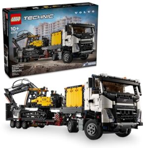 LEGO Technic Caminhão FMX e Escavadeira Elétrica EC230 da Volvo 42175