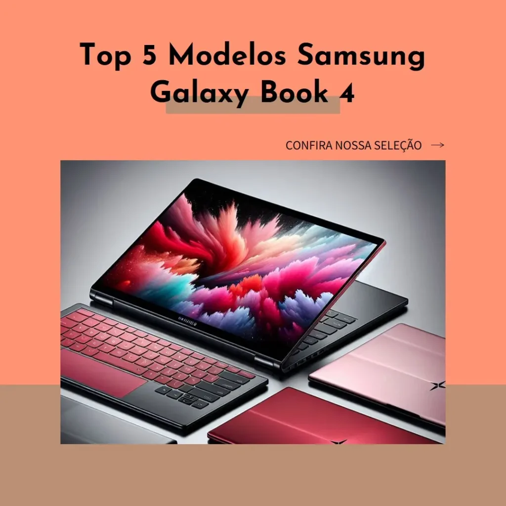 Top Cinco Modelos de  samsung galaxy book 4