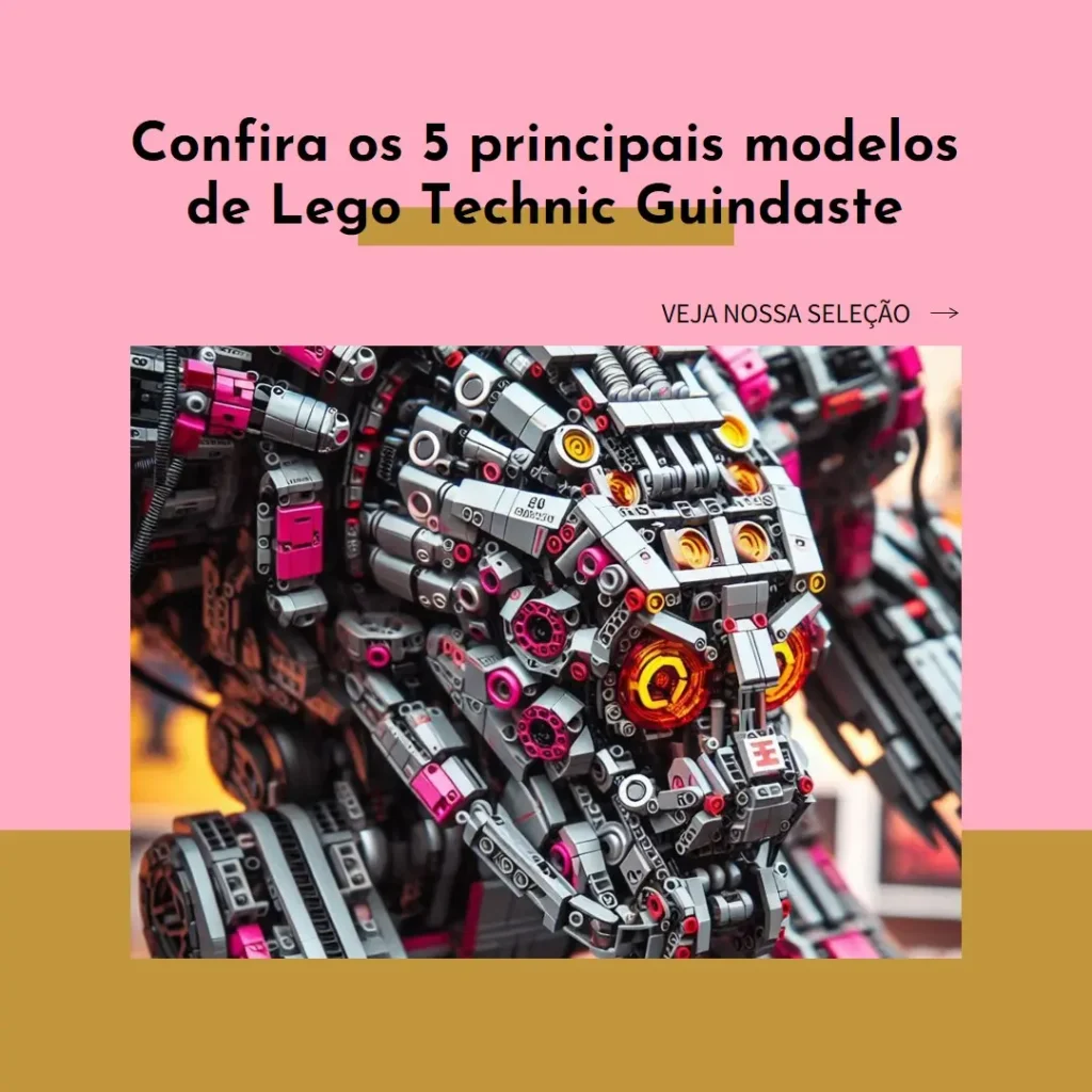 Os 5 Principais Modelos de lego technic guindaste