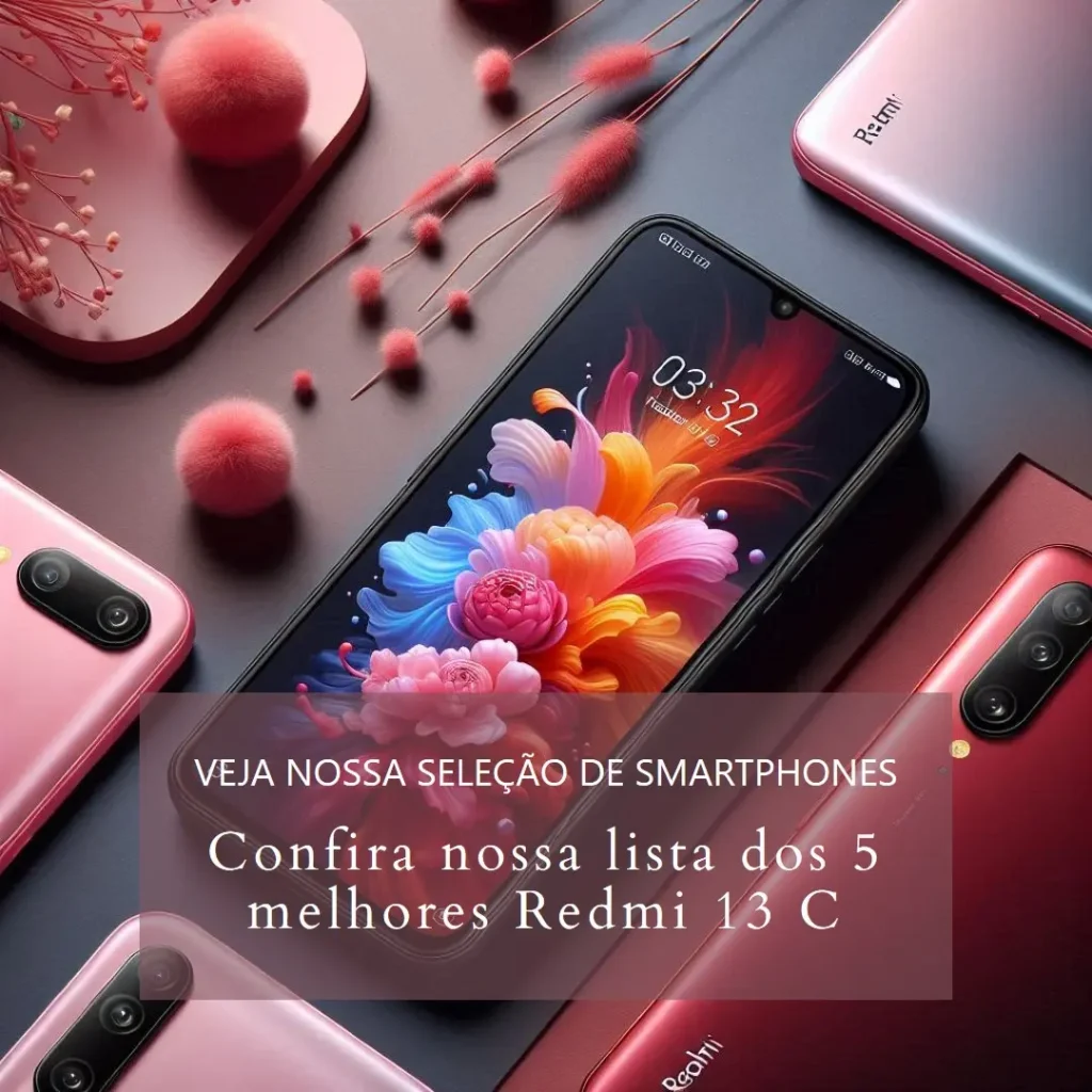 Lista de 5 Melhores:  Redmi 13 C