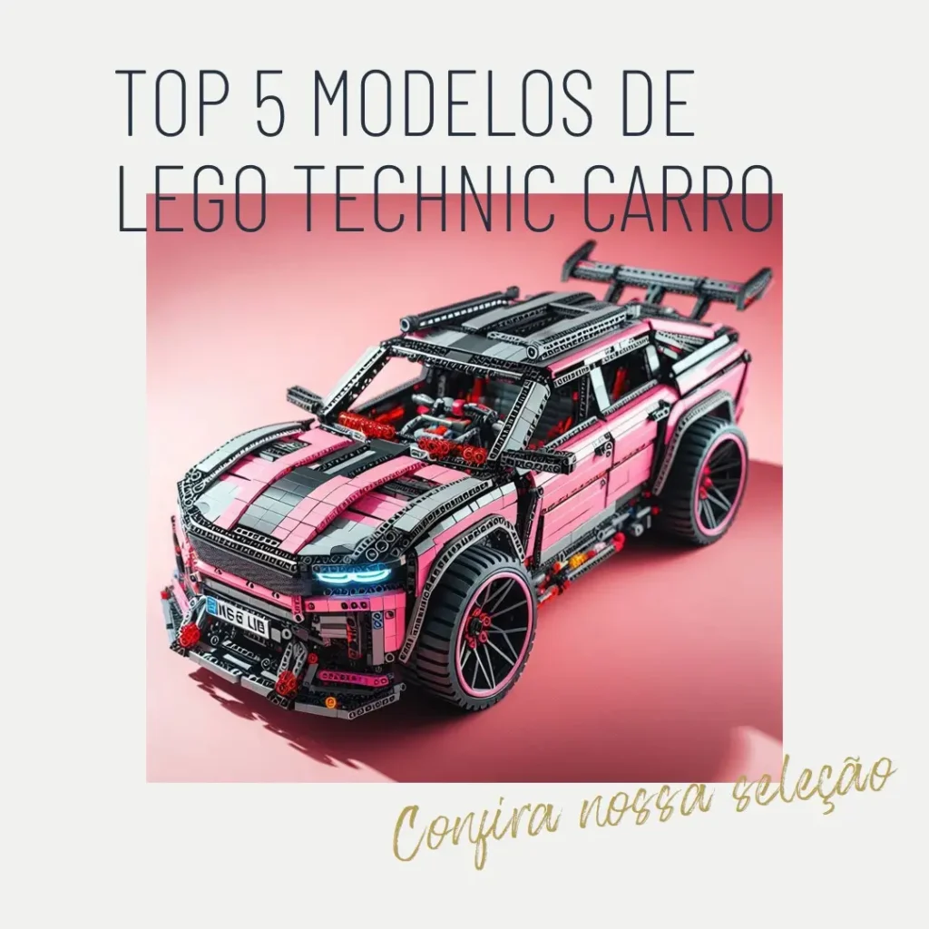 Top Cinco Modelos de  lego technic carro