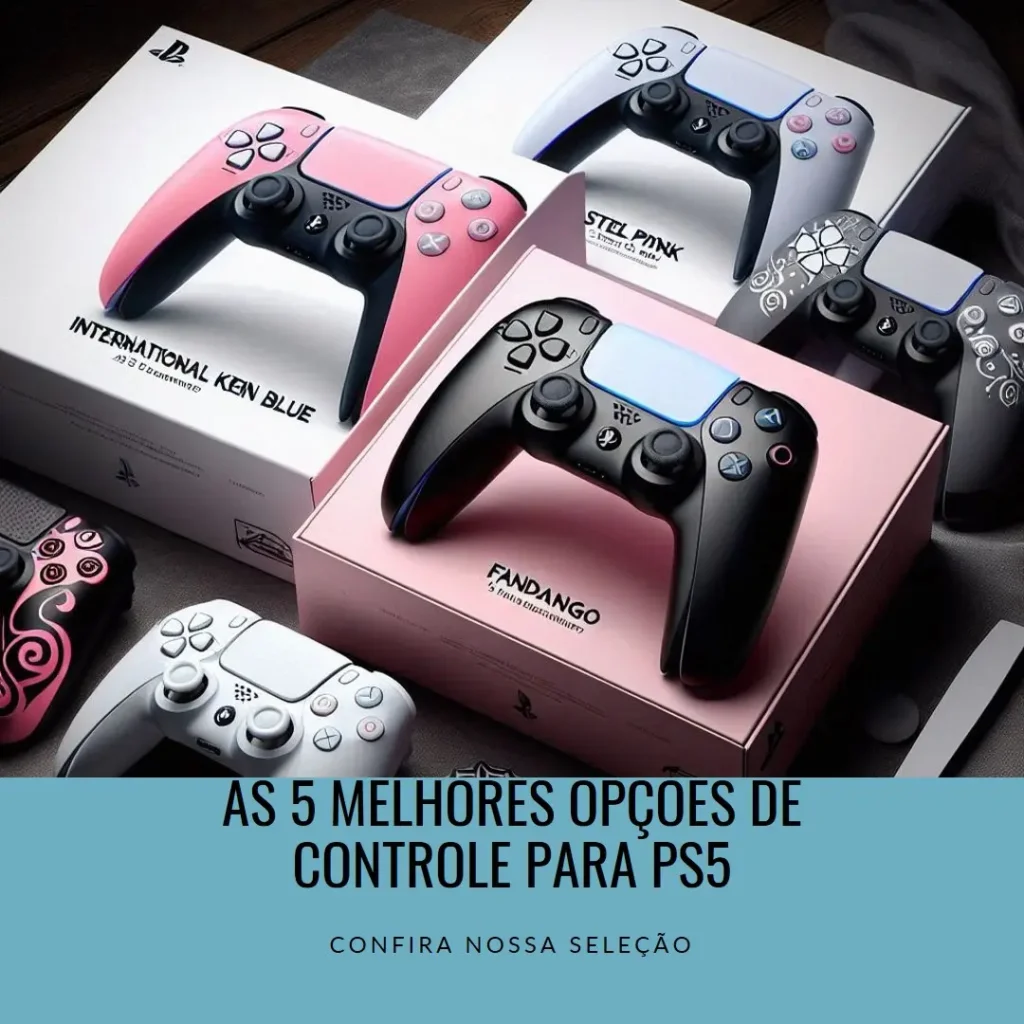 Top 5 Opções de  Controle Ps5