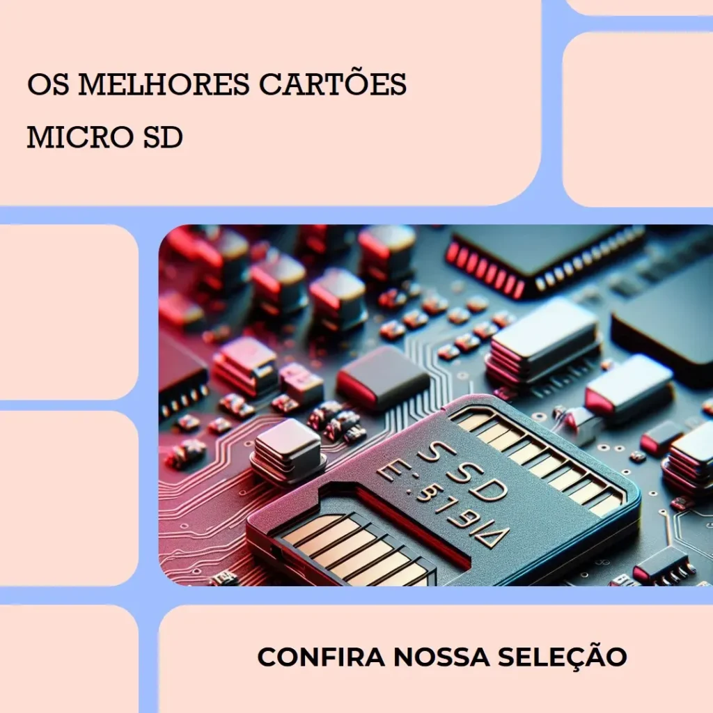 Principais 5  cartão micro sd