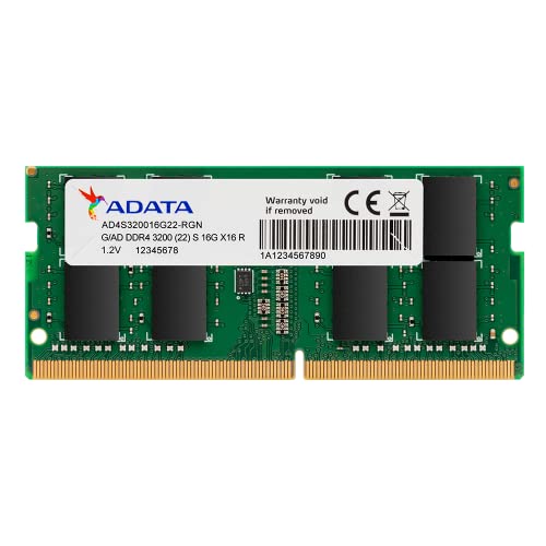 ADATA Memória 16GB 3200MHz DDR4 Notebook AD4S320016G22SG