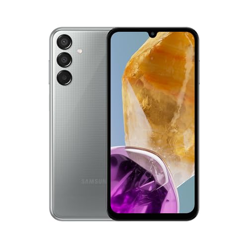 Celular Samsung Galaxy M15 5G, 6.000mAh, Câmera Tripla até 50MP, 128GB (Cinza)