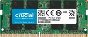 Crucial Memória RAM 16GB DDR4 2666 MHz CL19 Laptop CT16G4SFRA266