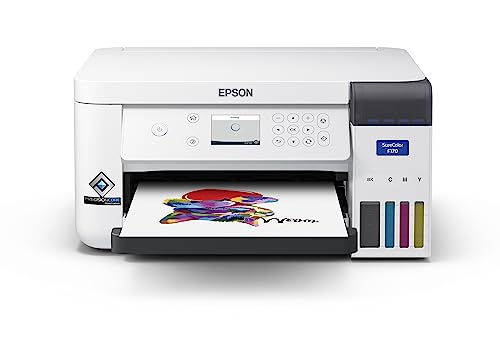 EPSON Impressora Sublimática Surecolor F170, tanque de tinta colorida - USB, A4, Branca, C11CJ80202