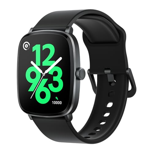 HAYLOU RS5 Smartwatch,2.01"AMOLED Display Bluetooth Telefone Chamada Relógio Inteligente para Homens e Mulheres,Duas Alças,Assistente de Voz,IP68,Compatível com iOS e Android