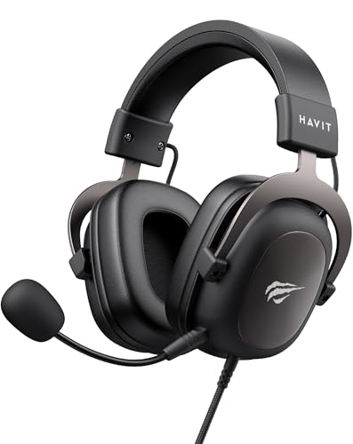 Headphone Fone de Ouvido Havit HV-H2002d, Gamer, com Microfone, Falante 53mm, Plug 3.5mm: compatível com XBOX ONE e PS4, HAVIT, HV-H2002d e Outros