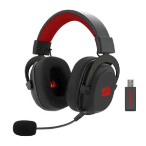 HEADSET GAMER REDRAGON ZEUS PRO SEM FIO PRETO 7.1 H510-PRO