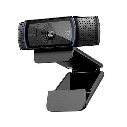 Logitech Webcam C920 Hd Pro (Preto) Preto