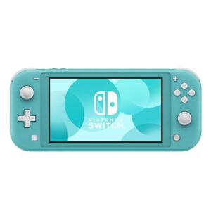 Nintendo, Console, Nintendo Switch Lite, Console Portátil, Tela de 5,5 Polegadas, Leve e Compacto, 32GB de Armazenamento, Controles Embutidos, Bateria de até 7 horas, Compatível com Jogos do Nintendo Switch, Turquesa