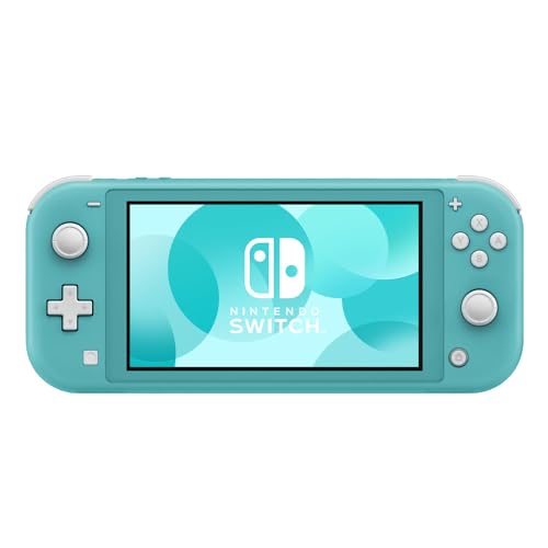 Nintendo, Console, Nintendo Switch Lite, Console Portátil, Tela de 5,5 Polegadas, Leve e Compacto, 32GB de Armazenamento, Controles Embutidos, Bateria de até 7 horas, Compatível com Jogos do Nintendo Switch, Turquesa