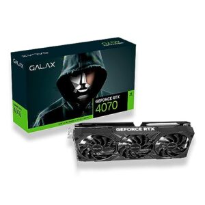 Placa de Video RTX4070 12GB GDDR6X 192BITS 1-CLICK OC 3X GALAX 47NOM7MD7QOC