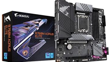 Placa Mãe Gigabyte B760M AORUS ELITE (rev. 1.0), LGA 1700, DDR5