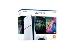 PlayStation®5 Slim Disk + 2 Jogos