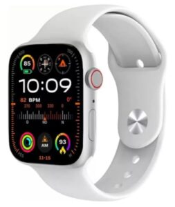 Relógio Microwear Smartwatch W99+ Série 9 Amoled Nfc Gps Branco