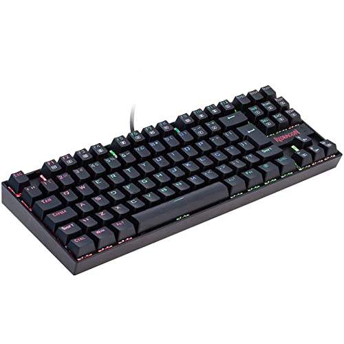 Teclado Mecânico Gamer Redragon Kumara RGB Switch Outemu Brown ABNT2 - K552RGB-1 (BROWN)