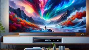 Samsung Smart TV 55" OLED 4K 55S90D com Processador AI e Painel de 144Hz
