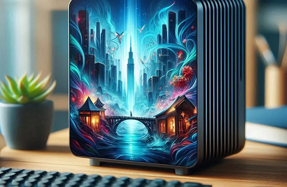 Mini PC Desktop Intel Core i7 16GB RAM SSD 1TB Wi-Fi