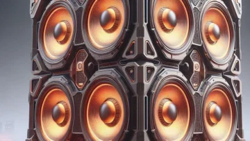 Caixa de Som Torre PulseBox Double 8 Pol 1100W Pulse SP510