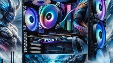 PC Gamer Hertz® Ryzen 7 5700X Water Cooler 240mm 32GB SSD 1TB RTX 4060 8GB: Desempenho e Eficiência para Gamers e Criadores