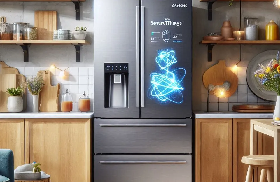 Samsung Geladeira Duplex Inverse Evolution SmartThings RB50 Inox 462L 220V: Conforto e Tecnologia na Sua Cozinha