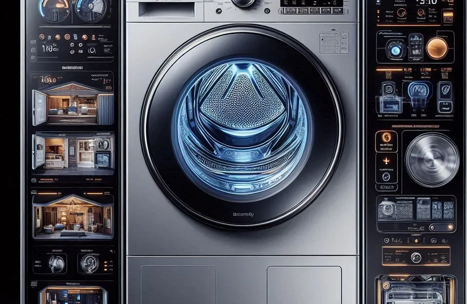 Lava & Seca Samsung 11 Kg Smartthings Inox Look com 12 Programas