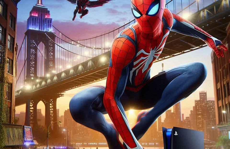 Console PlayStation®5 + Marvel's Spider-Man 2: Desempenho e Imersão Incríveis