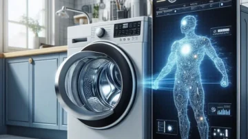 Lava e Seca Smart com Inteligência Artificial AIDD 12Kg LG VC5 CV3012MC5 Titanium: Inovação e Desempenho