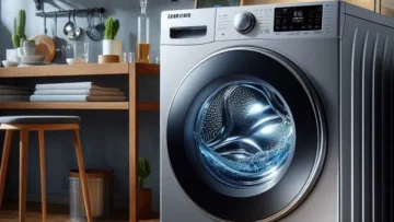 Samsung Lavadora de Roupas WW4000 Digital Inverter 11kg Inox 110V