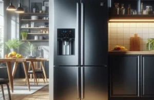 Geladeira Electrolux Frost Free Inverter 390L Efficient AutoSense Duplex Black Inox Look (IF43B)