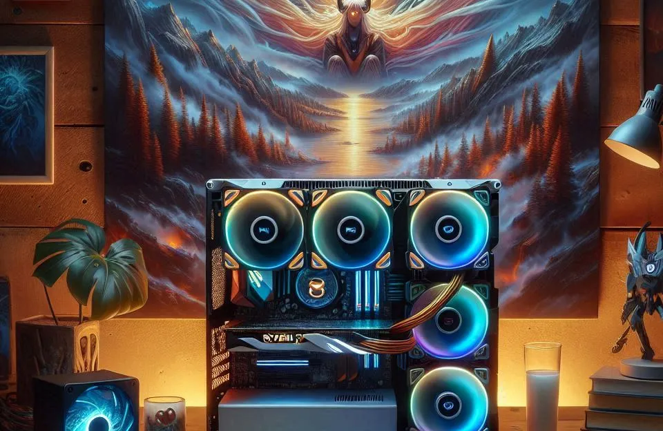 PC GAMER AMD RYZEN 7 5700X3D 32GB DDR4 3200MHZ RTX 4060