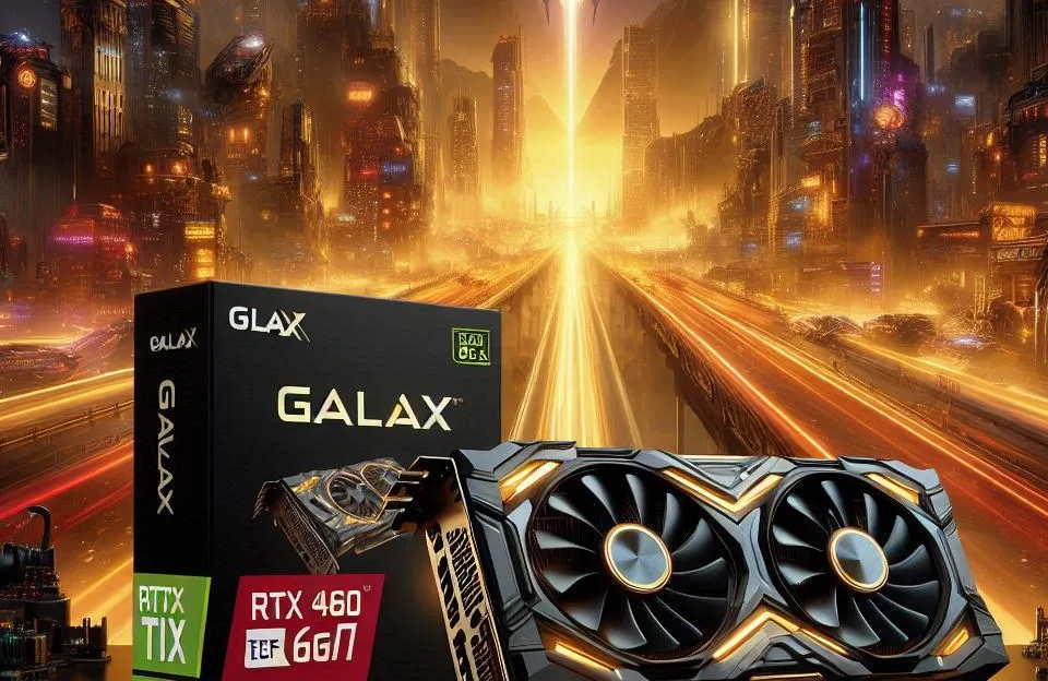 Placa de Vídeo Galax RTX 4060 TI 1-Click OC TecLab 8GB: Desempenho de Alta Qualidade