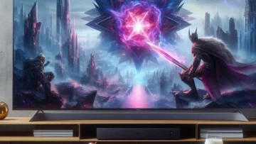 Samsung Smart TV 55" UHD 4K 55DU7700 - Crystal 4K e Gaming Hub