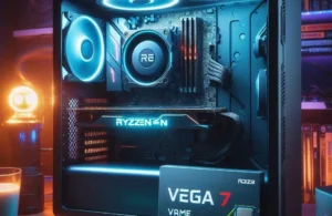 PC Gamer Ryzen 5 4600G, 16GB DDR4, SSD M.2 NVME 256GB, Vega 7: Desempenho Imbatível para Gamers de Entrada