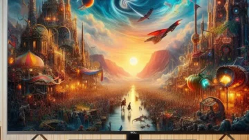 TCL LED SMART TV 55” P755 4K UHD GOOGLE TV: Excelente Performance e Tecnologia de Ponta