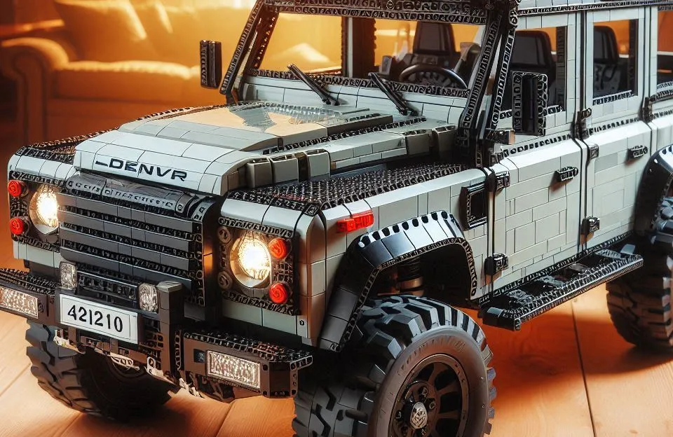 LEGO Technic Land Rover Defender 42110 (2573 Peças): Um Desafio Para os Fãs de Modelos Realistas