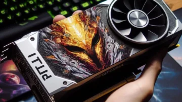 GPU NVIDIA GeForce RTX 3060 12GB DDR6 192 Bit Graffiti Series