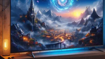 Samsung Smart TV 43" UHD 4K 43DU7700 – Processador Crystal 4K, Gaming Hub