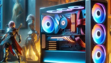 PC Gamer AMD Ryzen 7 5700X com RTX 4060: Desempenho e Qualidade