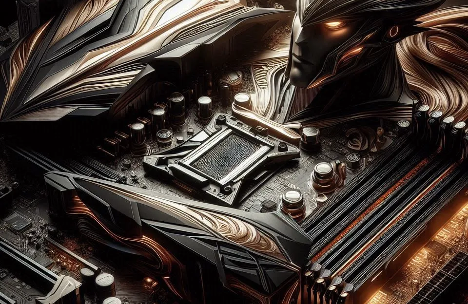 Placa Mãe Gigabyte B760M AORUS ELITE X AX WIFI – Performance e Design